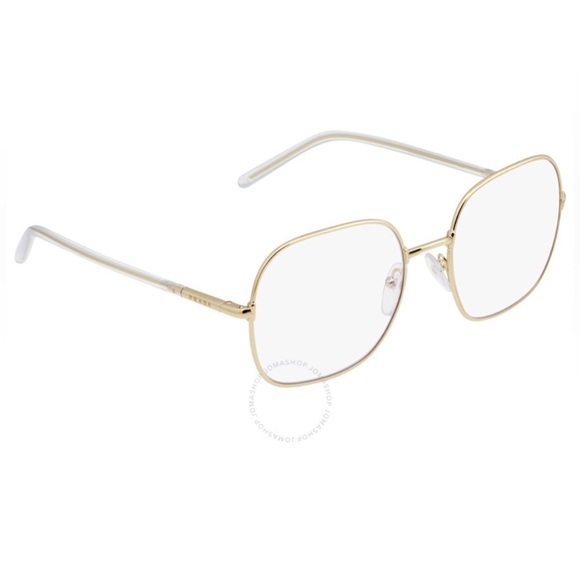 Brand New PRADA Clear Blue Light Filter Square Ladies Sunglasses PR 67XS ZVN08N - Picture 2 of 10